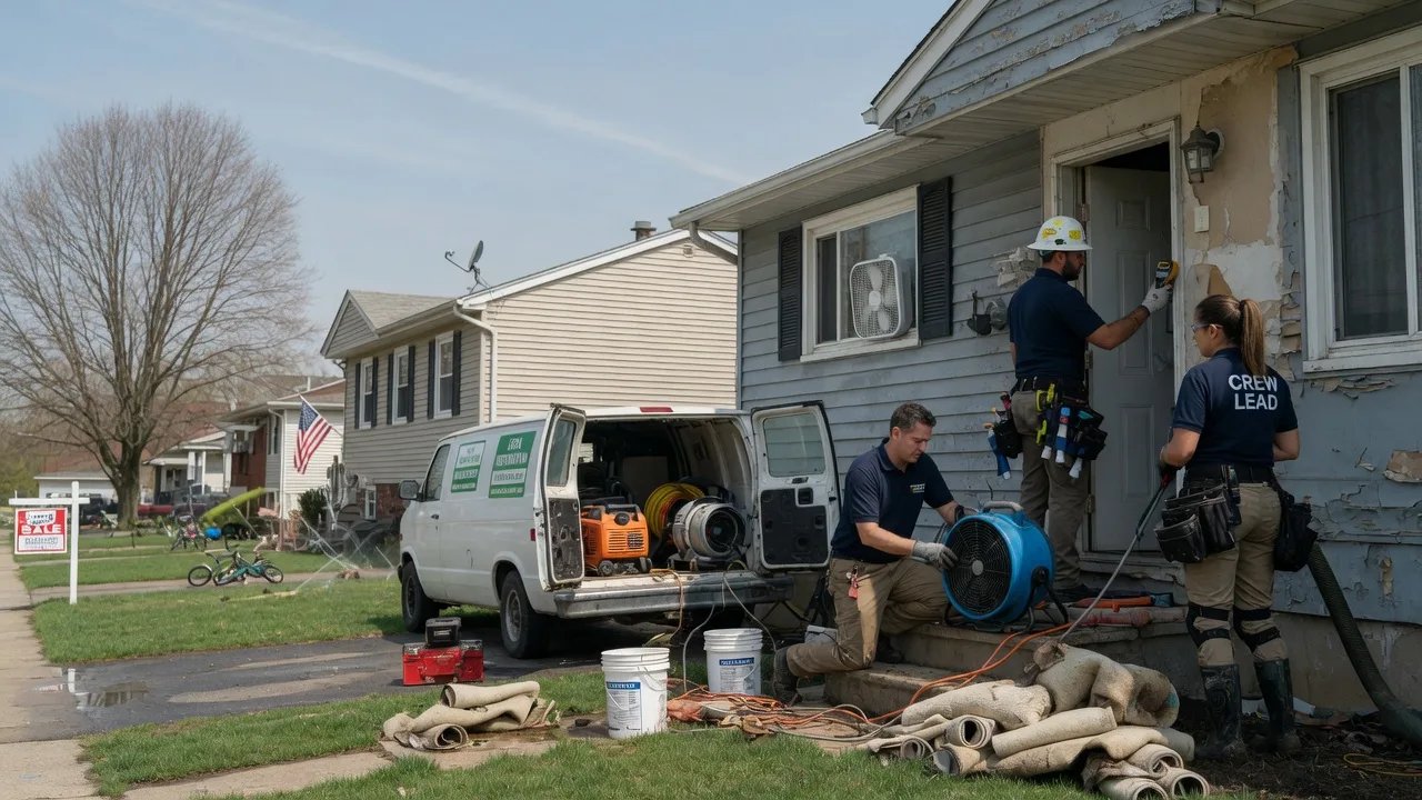Flood Cleanup in Megargel, TX near me