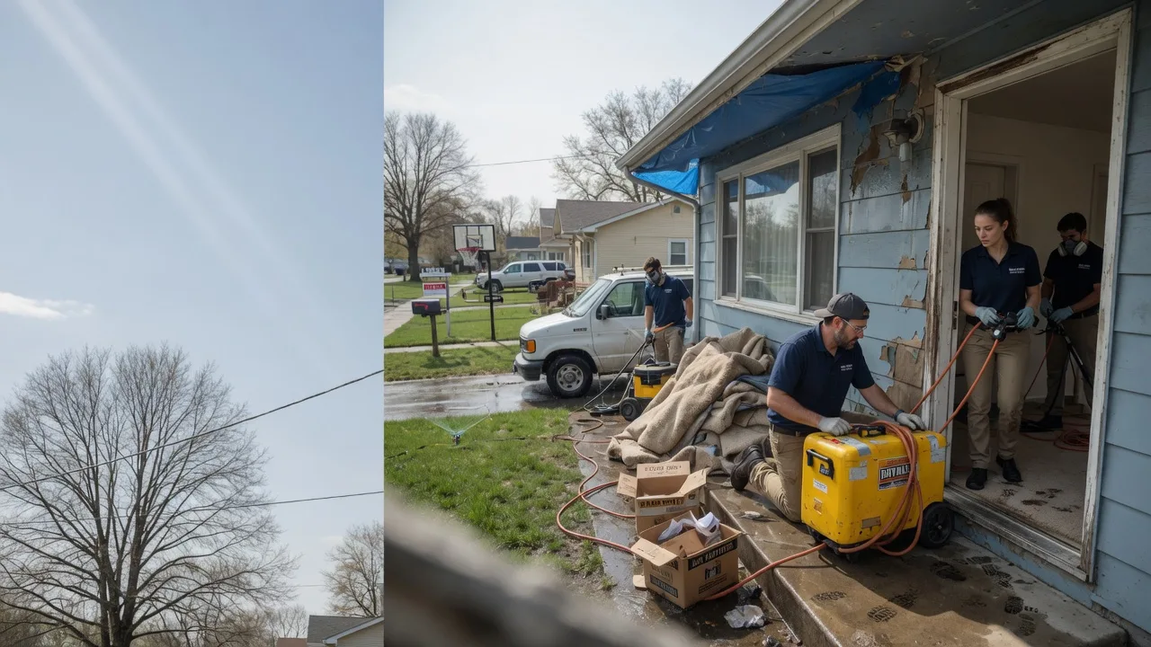 Basement Flood Cleanup in Megargel, TX near me